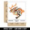 Water Bottle Sticker Set Southwestern Jackalope Tribal Native American Cute Waterproof Vinyl Stickers Pack Decal, Skateboard, Laptop, Car, Window, Bumper - 5 Pack